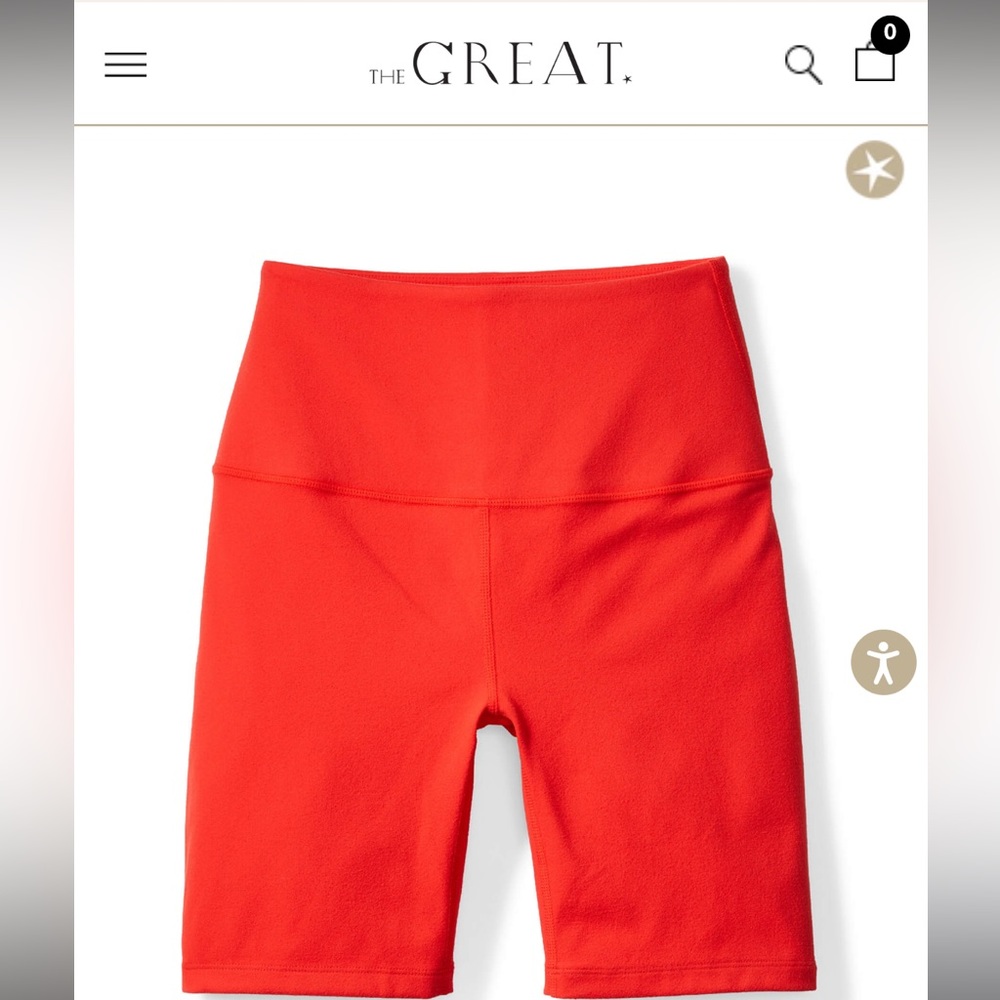 NWT The great x Eddie Bauer bike shorts size XXL